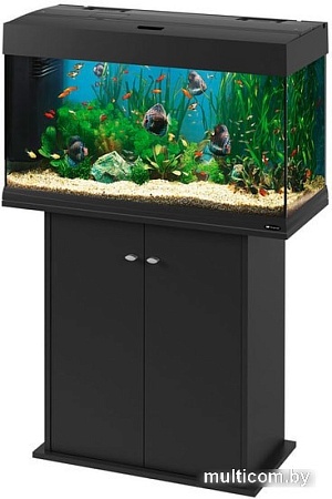 Аквариум Ferplast Dubai 80 Led 125 л (черный)