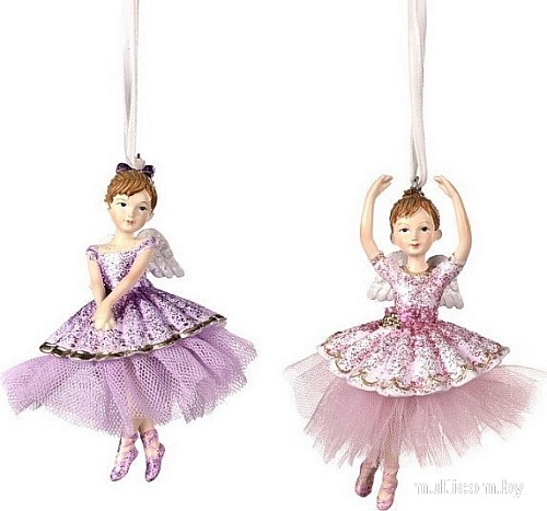 Елочная игрушка Goodwill Xmas 2024 Ангел-балерина D 43257