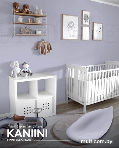 Краска Finntella Foxy Lapselli Matte Kaniini F-50-1-1-FL293 0.9 л (светло-серый)
