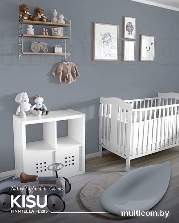 Краска Finntella Foxy Lapselli Matte Kisu F-50-1-3-FL295 2.7 л (серый)