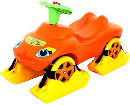 Каталка Полесье Мой любимый автомобиль (оранжевый) [44631]