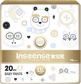 Трусики-подгузники Inseense Супертонкие V6 XXL 15+кг Ins20gold (20 шт)