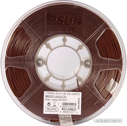Esun PLA+ 1.75 мм 1000 г (коричневый)