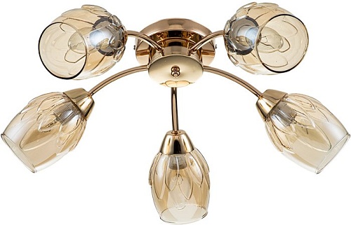 Припотолочная люстра Escada 663/5P Gold