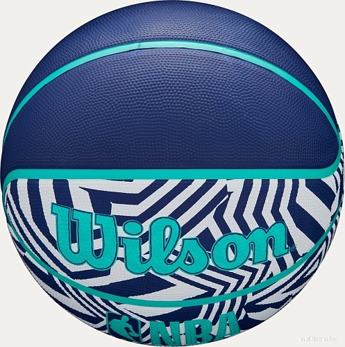 Баскетбольный мяч Wilson NBA DRV Plus Camo Indigo WZ3016102XB7 (7 размер)