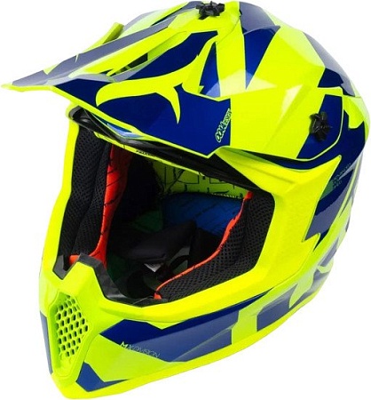 MT Helmets Falcon Crush B7 (XL, глянцевый синий)