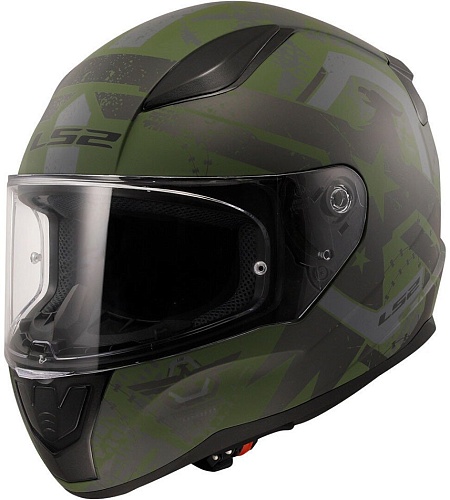 LS2 FF353 Rapid 2 Thunder Birds (XS, матовый камуфляж)