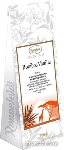 Травяной чай Ronnefeldt Rooibos Vanilla Bourbonn 100 г