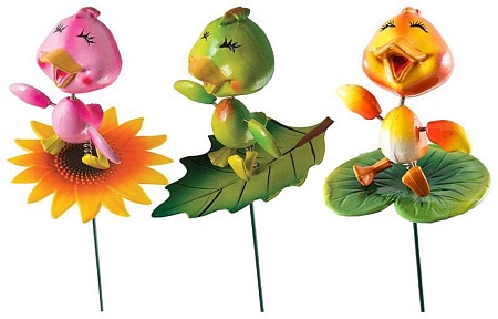 Украшение для сада Park Утенок на цветке GS-AR3158-5 002062