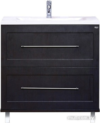 Misty Тумба с умывальником Марта 80 (напольная, венге)