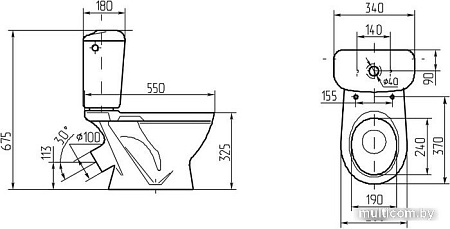 Унитаз Универсал Малыш