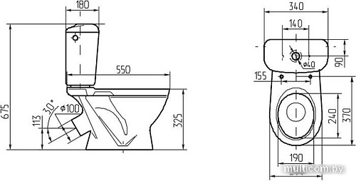 Унитаз Универсал Малыш