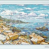 Набор для вышивания Овен Крымский берег 1177