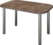 Кухонный стол Senira Р-001-02 (аламбра темная/хром)