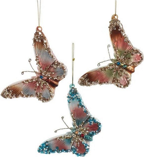 Елочная игрушка Kurt S. Adler Бабочка F2335