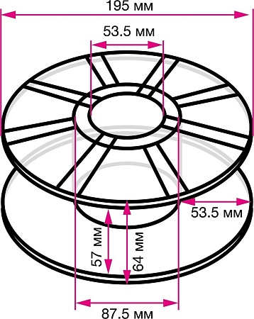 Пластик CACTUS CS-3D-PETG-1KG-T-WHITE 1.75 мм 1 кг