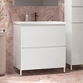 Belux Тумба под умывальник Минск Н 50-02 (1, белый глянцевый)