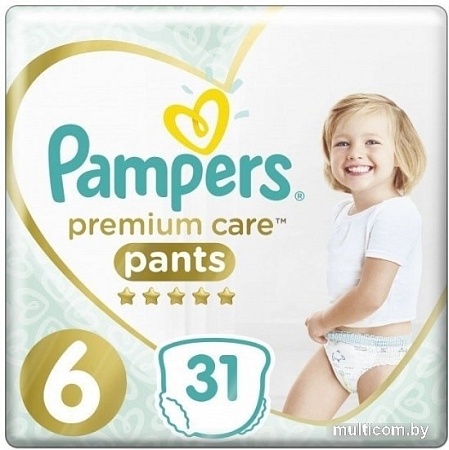 Трусики-подгузники Pampers Premium Care 6 (31 шт)