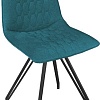 Стул Трия Хьюго К4 (черный муар/микровелюр Jercy Izumrud)
