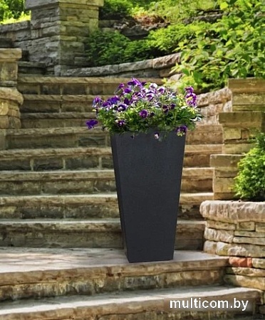 Вазон Multy Home Sonata EU5100006 (черный сланец)