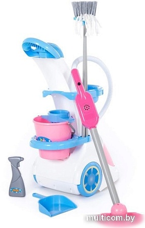Пылесос игрушечный Полесье Помощница №5 54999