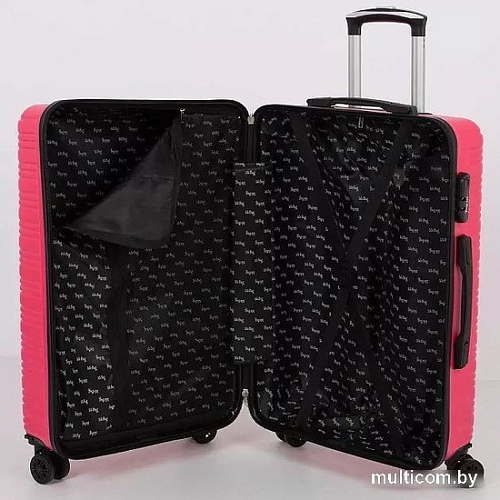 Чемодан-спиннер Mr.Bag 338-9105/5-24PNK (фуксия)