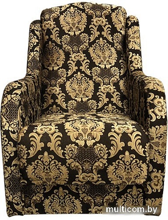 Интерьерное кресло Асмана Дачник-1 (вензель/велюр)