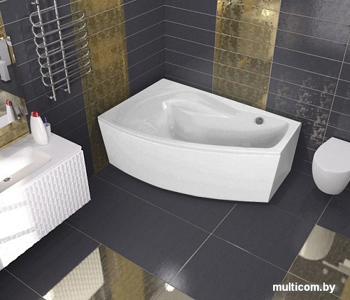 Ванна Santek Майорка XL 160x95 R [1WH111990]