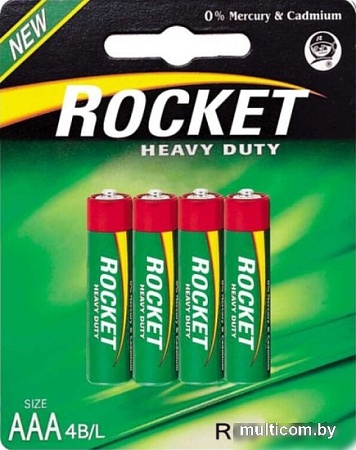 Rocket R03 4BL AAA 4 шт