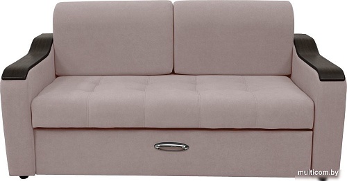 Диван Сириус Лидер-3 ППУ 185x110 (Eva 05 велюр светло-бежевый)