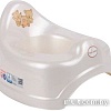 Детский горшок Tega Мишка РО-038-118 (белый жемчуг)