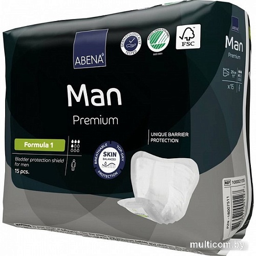 Урологические прокладки Abena Man Formula 1 Premium (15 шт)