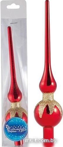 Елочная верхушка Волшебная страна Пика 20 см 007503