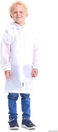 Зонт Русский дождевик Ивент детский 122-134см (белый)