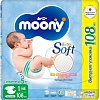 Подгузники Moony NB Giga до 5 кг (108 шт)