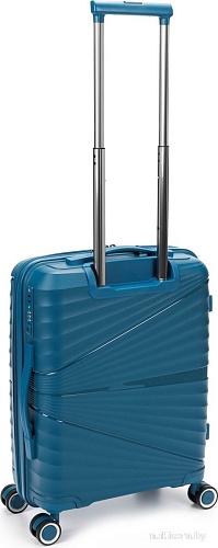 Чемодан-спиннер Torber Nevo T2207S (синий)
