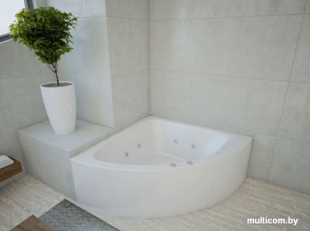 Ванна Aquatek Юпитер 150x150 (с каркасом и экраном)