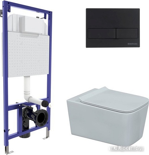 Унитаз подвесной Berges Wasserhaus Novum 525 043279