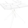 Кухонный стол Sheffilton SHT-TU30/TT30 83/83 (белый/белый)