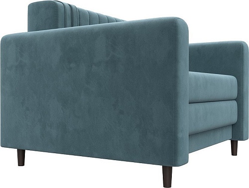 Кресло-кровать Лига диванов Лига-070 132557 ( велюр Seven 113 бирюзовый)