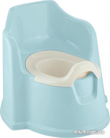 Детский горшок Lalababy Protect Me со спинкой LA104110020 (голубой)