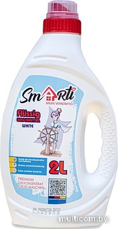 Гель для стирки Smarti для белого белья 2 л