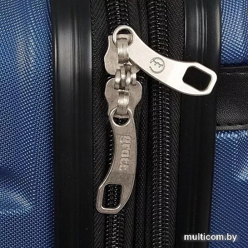 Чемодан-спиннер Grott 338-9108/5-26 (синий)