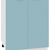 Шкаф напольный Кортекс-мебель Корнелия Мара НШ60р без столешницы (голубой)