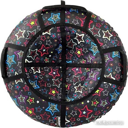 Тюбинг Hubster Люкс Pro S 100 см (звезды черные)