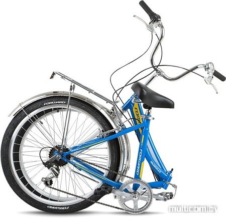 Велосипед Forward Valencia 24 2.0 (синий, 2019)