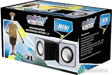 Акустика SmartBuy Mini (белый) [SBA-2810]
