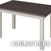 Кухонный стол Senira Кастусь 120-160x75 (венге/белый)