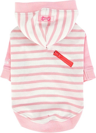 Футболка Puppia Jalen с капюшоном PATA-TS1724-LP-XL (розовый)