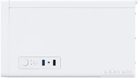 Корпус 1stPlayer WD1 WD1-WH-3F-W (белый)